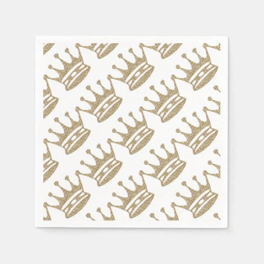 Kronen-Gastgeschenke Serviette (Vorderseite)