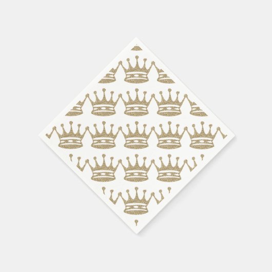 Kronen-Gastgeschenke Serviette (Ecke)