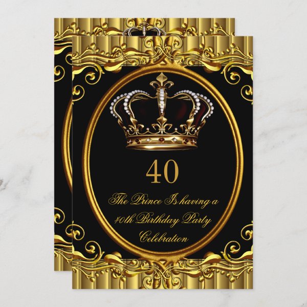 Krone Einladungen | Zazzle.de