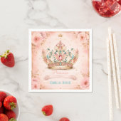 Kronen-Geburtstagsfeier der Prinzessin Serviette (Beispiel)