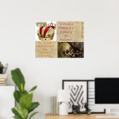 Kronen gegen Rottenität. Poster (Heimbüro)