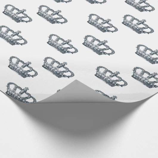 Kronen Geschenkpapier (Ecke)