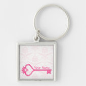 Kronen-Herz-Schlüssel Schlüsselanhänger (Vorne)