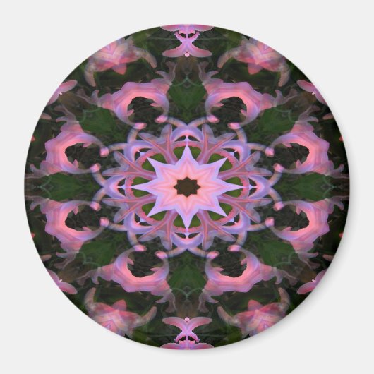 Kronen in Rosa... Magnet (Vorne)