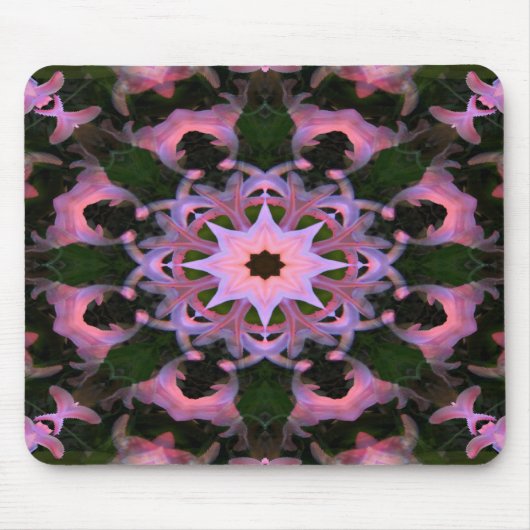 Kronen in Rosa... Mousepad (Vorne)