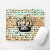 Kronen-Kalligraphie Mousepad (Mit Mouse)