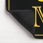 Kronen-Monogramm Mousepad (Ecke)