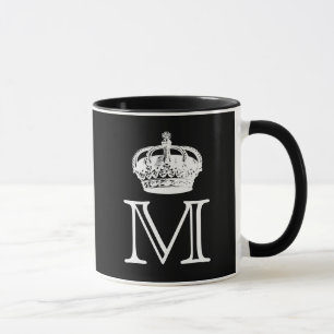 Kronen-Monogramm Tasse