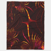 Kronen oder Dornen mit scharfen Kanten, rosa und r Fleecedecke (Vorderseite)