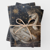 Kronen - Ölgemälde - Geschenkpapier Set (Beispiel)