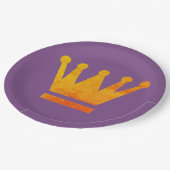 Kronen-PapierTeller Pappteller (Schrägansicht)