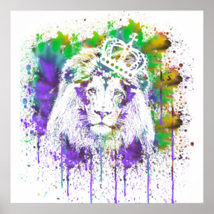 Kronen-platsches Plakat