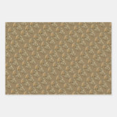 Kronen, Schädel und Sterne Geschenkpapier Set (Vorderseite 2)