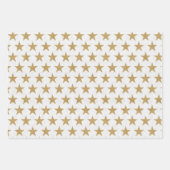Kronen, Schädel und Sterne Geschenkpapier Set (Vorderseite)
