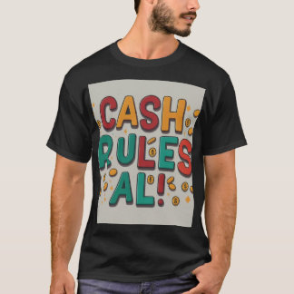 Kronen Sie sich selbst im Stil T-Shirt