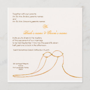 Krönen Sie sie… Einladung