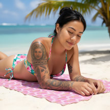 Kronen-Strandtuch
