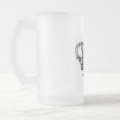 Kronen-Tasse Mattglas Bierglas (Links)
