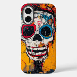 Kronen- und Knochentelefonfall iPhone 16 Hülle