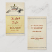 Kronen-Visitenkarte Visitenkarte (Vorne/Hinten)