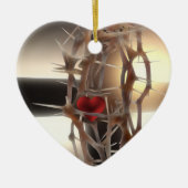 Kronen von Thornen Keramik Ornament (Vorne)