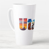 Kronen von Utah Milchtasse (Linke Ecke)