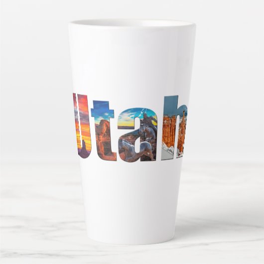 Kronen von Utah Milchtasse (Vorderseite)