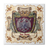 Kronenbanner Adlername Fliese (Vorderseite)