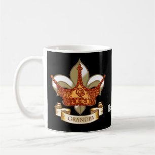Kronenbanner König Großvater Tasse