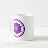Kronenchakra Kaffeetasse (Vorderseite Links)