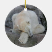 Krönend Polar Bärenkuppe Keramikornament (Hinten)