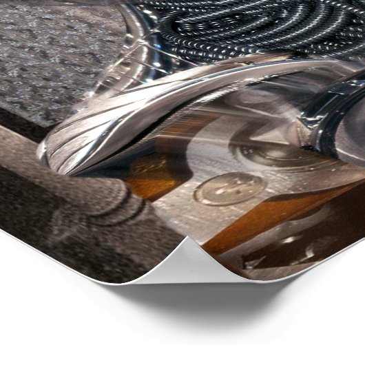 Kroneneinflussdruck Poster (Ecke)