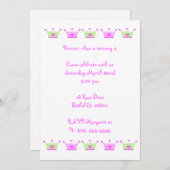 Kroneneinladung Einladung (Vorne/Hinten)