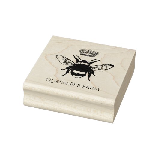 Kronenfarm oder Apiary Gummistempel (Stempel)