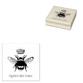 Kronenfarm oder Apiary Gummistempel (Stempel)