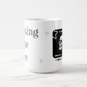 Kronengesicht - Funny Skull-Kaffee Verwandlungstasse (Zentrum)