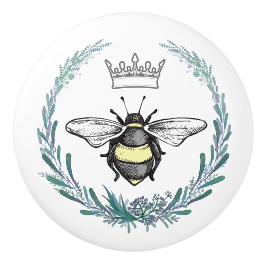 Kronenkäfer-Keramik Keramikknauf (Vorderseite)