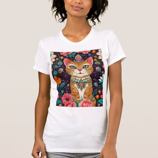 Kronenkatze T-Shirt (Vorderseite)