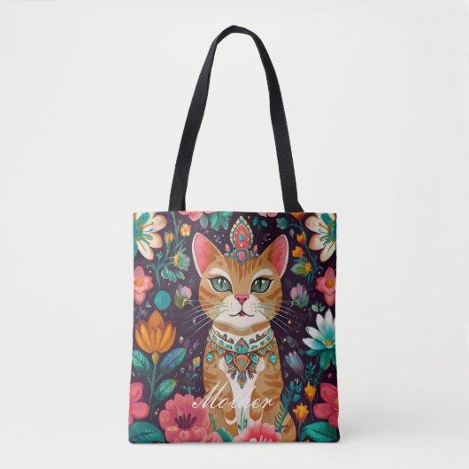 Kronenkatze Tasche (Vorderseite)