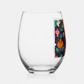 Kronenkatze Weinglas Ohne Stiel (Rechts)