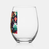 Kronenkatze Weinglas Ohne Stiel (Links)