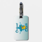 Kronenkick #7 gepäckanhänger (Rückseite vertikal)