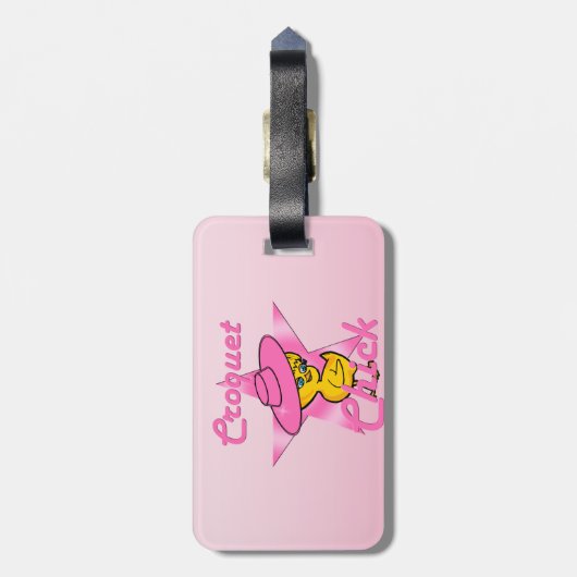 Kronenkick #8 gepäckanhänger (Rückseite vertikal)