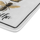 Kronenkönigin Schneidebrett (Ecke)