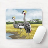 Kronenkrane Mousepads (Mit Mouse)