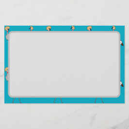 Kronenkraniche Briefpapier