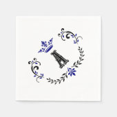 Kronenkrez Serviette (Vorderseite)