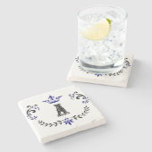 Kronenkrez Steinuntersetzer (Seitenansicht)