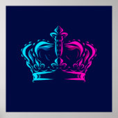 Kronenkunst Pop Poster (Vorne)