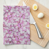 Kronenmuster Nahtloses Muster Geschirrtuch (Viertel Falte)